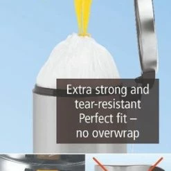 Brabantia PerfectFit Afvalzak Met Trekbandsluiting - 3 L - Code A - 20 Stuks -Lesser & Pavey-winkel 280x840 1