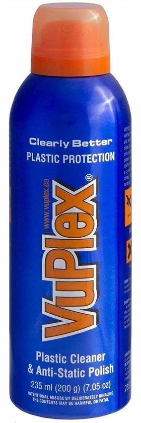 Vuplex 200gr / 235ml: Reiniging, Onderhoud En Bescherming Voor Plexiglas En Transparant Folie 3 Vuplex 200gr / 235ml: Reiniging, Onderhoud En Bescherming Voor Plexiglas En Transparant Folie