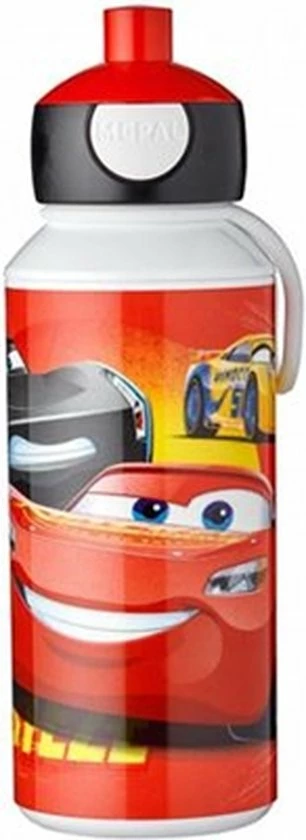 Mepal - Cars Pop Up Drinkfles - 400ml 3 Mepal - Cars Pop Up Drinkfles - 400ml