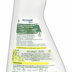 HEITMANN Pure Ontkalker- Citroenzuur Ontkalker In Een Handige Spuitfles, Natuurlijk Schoonmaakmiddel Voor In De Badkamer En Keuken, 1 X 500 Ml -Lesser & Pavey-winkel 308x840 1