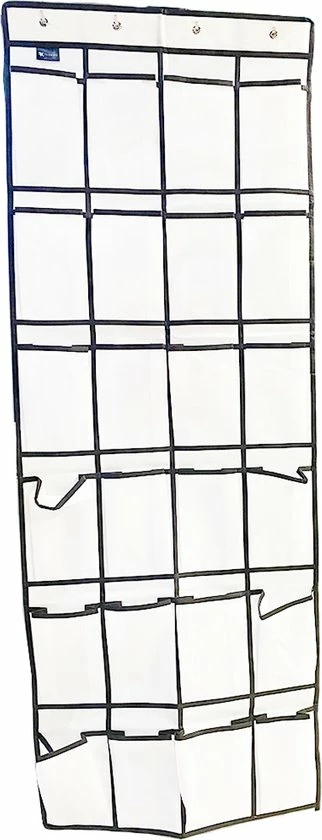 Flokoo Schoenenkast Hangend - Schoenenzak 24 Vakken - Opbergen Van Schoenen Aan Deur - Schoenenzak Wit - Oplossing Voor Rondslingerende Schoenen - Hoogwaardige Schoenenkast 3 Flokoo Schoenenkast Hangend - Schoenenzak 24 Vakken - Opbergen Van Schoenen Aan Deur - Schoenenzak Wit - Oplossing Voor Rondslingerende Schoenen - Hoogwaardige Schoenenkast