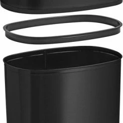 Sensor Prullenbak Zwart 40 Liter - Automatische Soft Close Deksel - 40L Design Afvalemmer Homra FONIX - Infrarood Sensor - Vuilnisbak Met Elektrische Deksel - Sensorbediening - Vingerafdrukvrij - Vuilafstotend - Zwarte Keuken En Kantoor Vuilbak -Lesser & Pavey-winkel 344x840 3