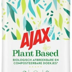 Ajax Plant Based Allesreiniger Schoonmaakdoekjes 6 X 100 Pak 12 Ajax Plant Based Allesreiniger Schoonmaakdoekjes 6 X 100 Pak -Lesser & Pavey-winkel 369x840