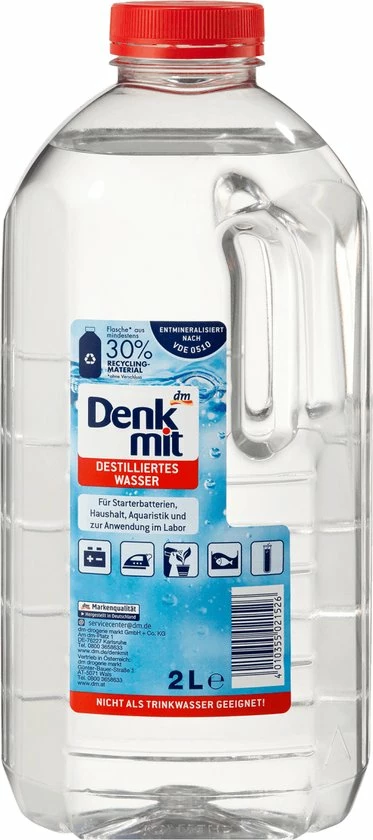 Denkmit Gedestilleerd Water, 2 Liter 3 Denkmit Gedestilleerd Water, 2 Liter