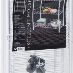 Excellent Houseware Keukentrolley - Met 3 Manden - Wit -Lesser & Pavey-winkel 405x840 2