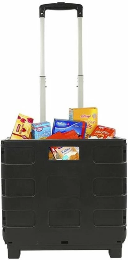 ProPlus Pro Plus Transport Trolley Met Inklapbare Krat - Maximale Belasting 25 Kilo 9 ProPlus Pro Plus Transport Trolley Met Inklapbare Krat - Maximale Belasting 25 Kilo - Afbeelding 7