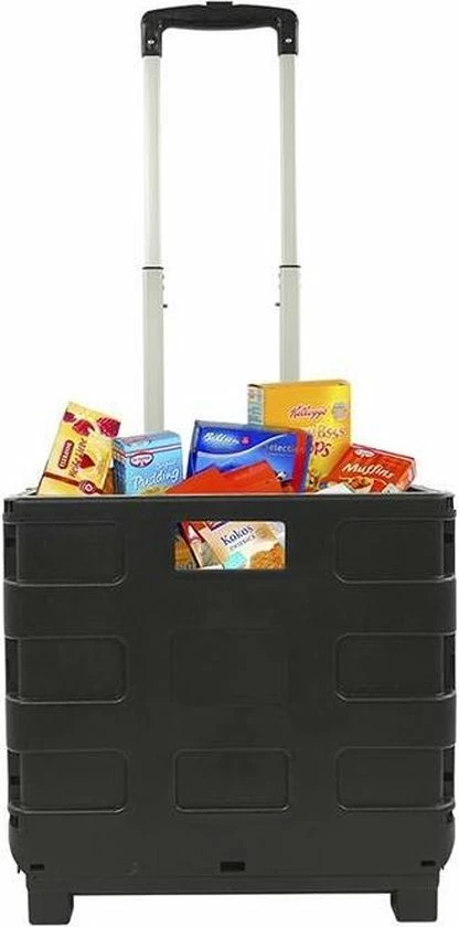 ProPlus Pro Plus Transport Trolley Met Inklapbare Krat - Maximale Belasting 25 Kilo 5 ProPlus Pro Plus Transport Trolley Met Inklapbare Krat - Maximale Belasting 25 Kilo - Afbeelding 3