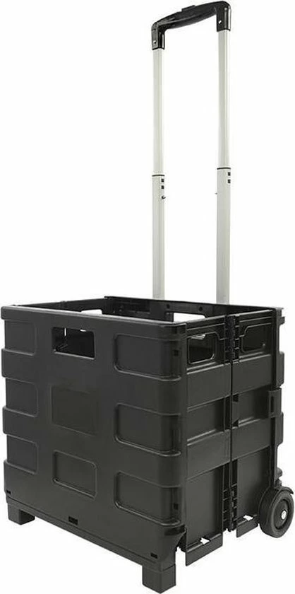 ProPlus Pro Plus Transport Trolley Met Inklapbare Krat - Maximale Belasting 25 Kilo 3 ProPlus Pro Plus Transport Trolley Met Inklapbare Krat - Maximale Belasting 25 Kilo