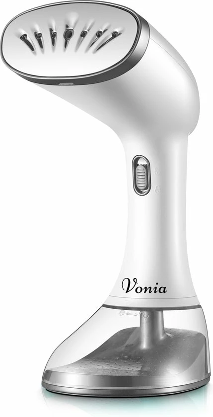 Vonia Kledingstomer – Handstomer Voor Kleding, Textiel En Stof – 350ML -Wit/Grijs 3 Vonia Kledingstomer – Handstomer Voor Kleding, Textiel En Stof – 350ML -Wit/Grijs