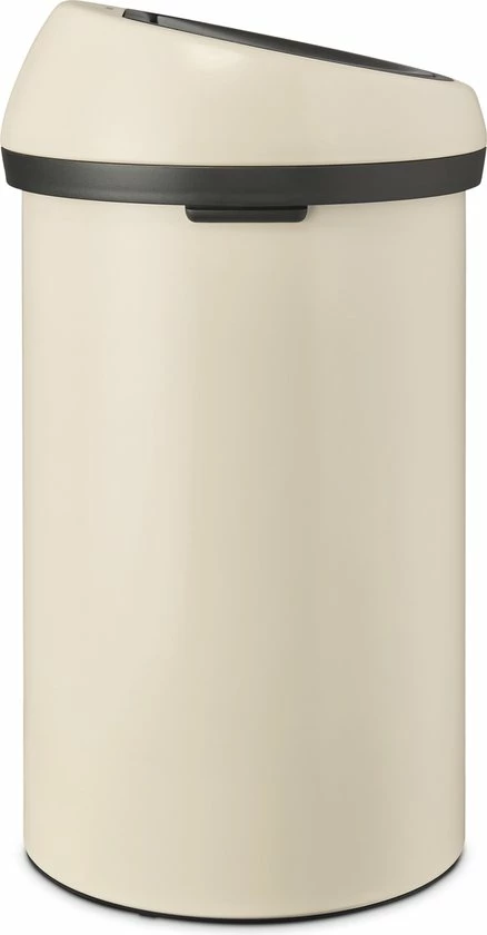 Brabantia Touch Bin Prullenbak - 60 L - Soft Beige 4 Brabantia Touch Bin Prullenbak - 60 L - Soft Beige - Afbeelding 2