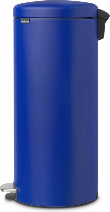 Brabantia NewIcon Prullenbak - 30 L - Mineral Powerful Blue 4 Brabantia NewIcon Prullenbak - 30 L - Mineral Powerful Blue - Afbeelding 2