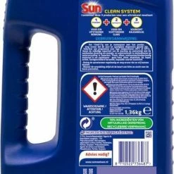 Sun Classic Normaal Vaatwaspoeder - 12 X 80 Wasbeurten - Voordeelverpakking -Lesser & Pavey-winkel 440x840