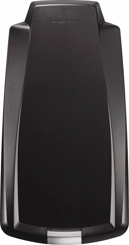 Simplehuman Slimline Prullenbak - 40 L - Plastic - Zwart 5 Simplehuman Slimline Prullenbak - 40 L - Plastic - Zwart - Afbeelding 3