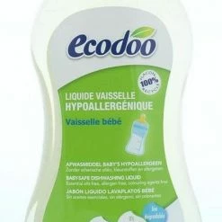 Ecodoo Afwasmiddel Vloeibaar Hypoallergeen Baby-safe 500 Ml -Lesser & Pavey-winkel 445x840 1