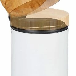 OMID HOME® - Bamboe Pedaalemmer - 3 Liter - Afvalemmer Badkamer - Afvalbak Toilet - Softclose - Wit 7 OMID HOME® - Bamboe Pedaalemmer - 3 Liter - Afvalemmer Badkamer - Afvalbak Toilet - Softclose - Wit -Lesser & Pavey-winkel 445x840