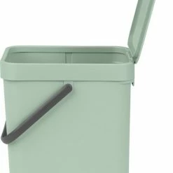 Brabantia Sort & Go Prullenbak - 12 L - Jade Green -Lesser & Pavey-winkel 448x840 1