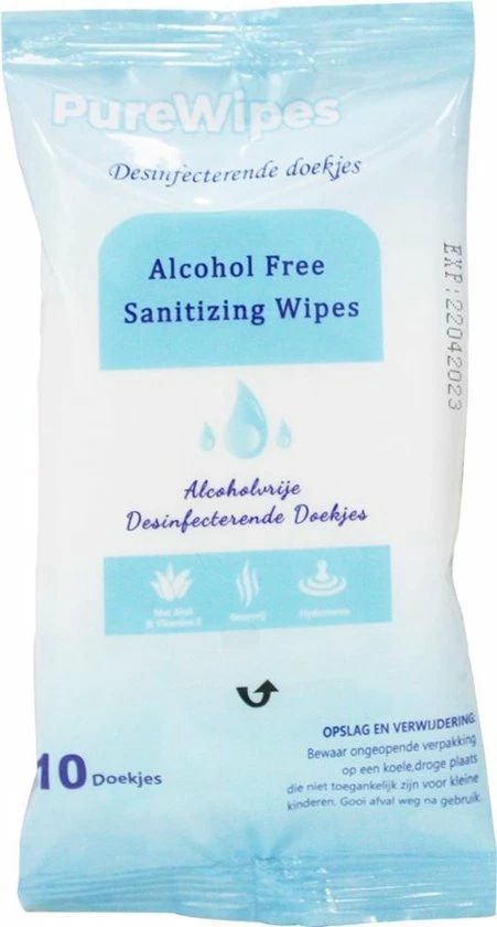 PureWipes | Schoonmaakdoekjes | Antibacteriële Doekjes | Desinfecterende Doekjes | Vochtig | 5 Pakken 8 PureWipes | Schoonmaakdoekjes | Antibacteriële Doekjes | Desinfecterende Doekjes | Vochtig | 5 Pakken - Afbeelding 6