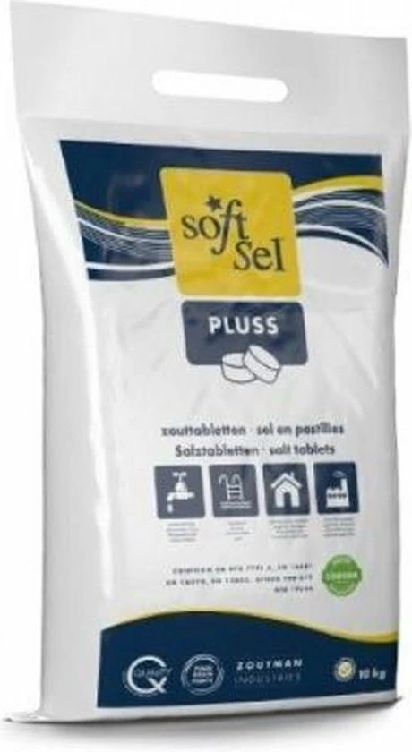 Soft-sel Zouttabletten - Zoutpastilles - Onthardingszout - Zout Waterontharder Of Waterverzachter - 10 Kg 3 Soft-sel Zouttabletten - Zoutpastilles - Onthardingszout - Zout Waterontharder Of Waterverzachter - 10 Kg