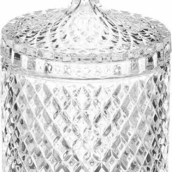 Secret De Gourmet 2x Stuks Snoeppotten/voorraadpotten 0,52L Glas Met Deksel - 520 Ml - Bonbonnieres -Lesser & Pavey-winkel 465x840