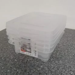 Curver Handy + Opbergboxen Organizer - 3 Stuks - Transparant Met Deksel -Lesser & Pavey-winkel 472x840 4