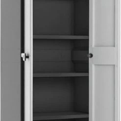 Keter Titan Hoge Kast - 4 Planken - 80x44x182cm – Zwart/Grijs 22 Keter Titan Hoge Kast - 4 Planken - 80x44x182cm – Zwart/Grijs -Lesser & Pavey-winkel 486x840 2