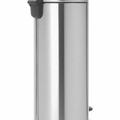 Brabantia NewIcon Prullenbak - 30 L - Matt Steel -Lesser & Pavey-winkel 524x840 1