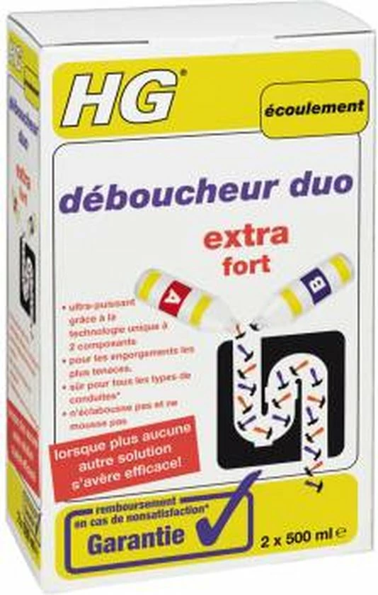 HG Duo Ontstopper - 1000ml 4 HG Duo Ontstopper - 1000ml - Afbeelding 2