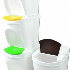 Prosperplast Set Van 4x Kunststof Afvalscheidingsbakken Wit Van 25 Liter - Scheidingsprullenbakken 12 Prosperplast Set Van 4x Kunststof Afvalscheidingsbakken Wit Van 25 Liter - Scheidingsprullenbakken -Lesser & Pavey-winkel 539x840
