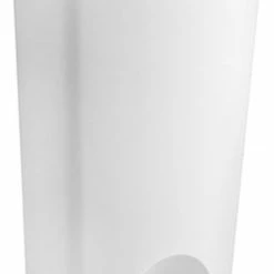 De Bries Pedaalemmer - Prullenbak - Afvalbak - 50 Liter – Wit