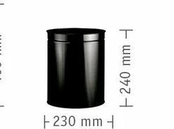 Wesco Single Master Prullenbak - 9 L - Wit 9 Wesco Single Master Prullenbak - 9 L - Wit -Lesser & Pavey-winkel 550x183