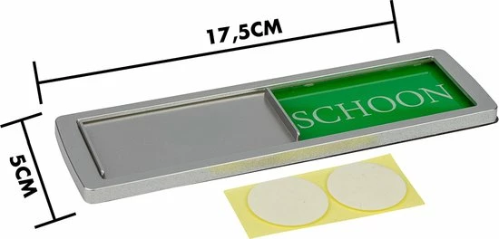 Now4you Schoon Vuil Vaatwasser Indicator Schuifbordje 5 Now4you Schoon Vuil Vaatwasser Indicator Schuifbordje - Afbeelding 3