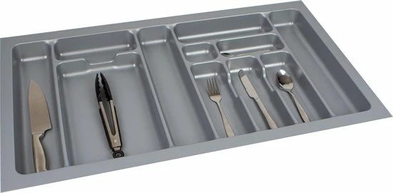 Culinorm Storex Bestekbak - Besteklade 84 Cm Breed X 49 Cm Diep - Grijs 4 Culinorm Storex Bestekbak - Besteklade 84 Cm Breed X 49 Cm Diep - Grijs - Afbeelding 2