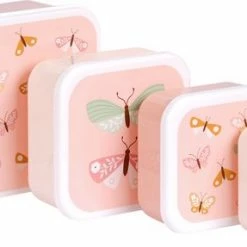 Lunch & Snack Box Set Van 4: Vlinders | A Little Lovely Company 16 Lunch & Snack Box Set Van 4: Vlinders | A Little Lovely Company -Lesser & Pavey-winkel 550x287