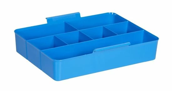 Sunware - Q-line Opbergbox Met Inzet 22L Transparant Blauw - 40 X 30 X 26 Cm 6 Sunware - Q-line Opbergbox Met Inzet 22L Transparant Blauw - 40 X 30 X 26 Cm - Afbeelding 4