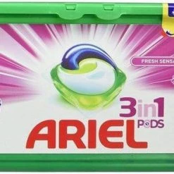 Ariel All In 1 Pods Fresh Sensations Wasmiddel - Voordeelverpakking 3 X 37 Wasbeurten - Wasmiddel Pods -Lesser & Pavey-winkel 550x297 2