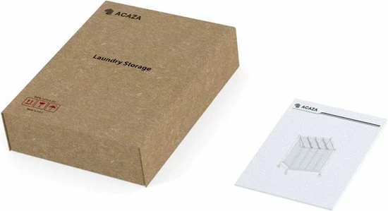 Acaza Stevige Wassorteerder - Wasmand Op Wieltjes Met 4 Uitneembare Vakken - 140L - Grijs 13 Acaza Stevige Wassorteerder - Wasmand Op Wieltjes Met 4 Uitneembare Vakken - 140L - Grijs - Afbeelding 11