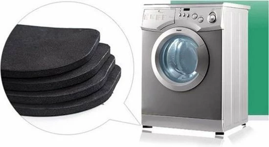 Dailygoods Daily Goods - Wasmachine / Droger Trillingsdemper - Anti Vibratie - Geluidsdemper Pads 5 Dailygoods Daily Goods - Wasmachine / Droger Trillingsdemper - Anti Vibratie - Geluidsdemper Pads - Afbeelding 3