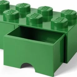 Opberglade Brick 8, Groen - LEGO -Lesser & Pavey-winkel 550x302 4