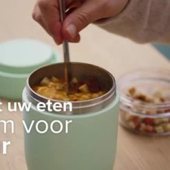 Coninx Thermos Lunchbox - Muesli Beker To Go - Yoghurtbeker To Go - Mueslibeker 840ml (600ml+240ml) - RVS / Groen 25 Coninx Thermos Lunchbox - Muesli Beker To Go - Yoghurtbeker To Go - Mueslibeker 840ml (600ml+240ml) - RVS / Groen -Lesser & Pavey-winkel 550x309 109