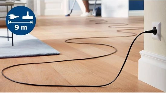 Philips Performer Compact 3000 Series XD3140/09 - Stofzuiger Met Zak 19 Philips Performer Compact 3000 Series XD3140/09 - Stofzuiger Met Zak - Afbeelding 17