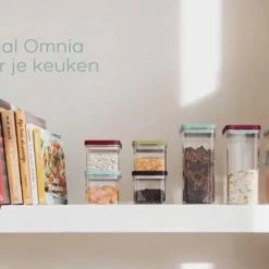 Mepal – Omnia Bewaardoos Rechthoekig 2000 Ml – Nordic Green – Voorraaddoos – Bewaardoos Met Deksel - Makkelijk Stapelbare Voorraadpotten – Lucht En- Aromadicht -Lesser & Pavey-winkel 550x309 40