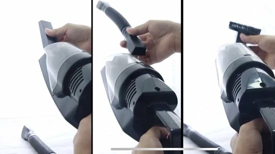 ROOMWARE® Pro Kruimeldief Snoerloos 11.000 Pa – Draadloze Stofzuiger - Handstofzuiger & Kruimelzuiger – HEPA Filter 4 ROOMWARE® Pro Kruimeldief Snoerloos 11.000 Pa – Draadloze Stofzuiger - Handstofzuiger & Kruimelzuiger – HEPA Filter - Afbeelding 2