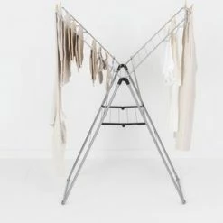 Brabantia HangOn Droogrek Inklapbaar - 20 Meter - Metallic Grey -Lesser & Pavey-winkel 550x309 7