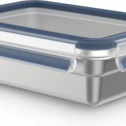 Tefal MasterSeal RVS - Vershouddoos - Rechthoek - 0,8L