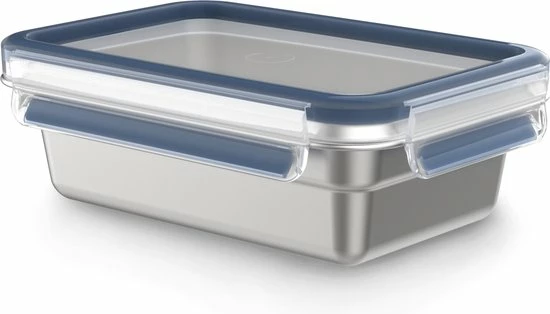 Tefal MasterSeal RVS - Vershouddoos - Rechthoek - 0,8L 3 Tefal MasterSeal RVS - Vershouddoos - Rechthoek - 0,8L