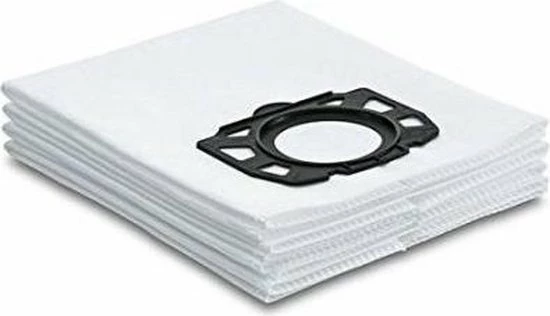 Merkloos Stofzuigerzakken TBV Karcher MV4 MV6 WD4 WD6 (5 Stuks) 3 Merkloos Stofzuigerzakken TBV Karcher MV4 MV6 WD4 WD6 (5 Stuks)