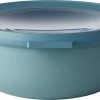 Mepal – Multikom Cirqula Rond 750 Ml – Mag In De Vriezer, Magnetron En Vaatwasser – Nordic Green – Geschikt Als Meal Prep Bakje, Vershoudbakje, Bewaardoos