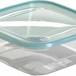 Curver Fresh & Go Vershoudbakjes Met Deksel - Vierkant - 3x0,8L - 3 Stuks - Transparant/Blauw -Lesser & Pavey-winkel 550x319 5