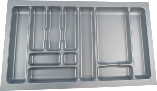 Culinorm Storex Bestekbak - Besteklade 84 Cm Breed X 49 Cm Diep - Grijs 3 Culinorm Storex Bestekbak - Besteklade 84 Cm Breed X 49 Cm Diep - Grijs