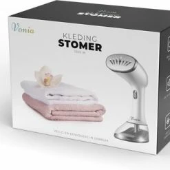 Vonia Kledingstomer – Handstomer Voor Kleding, Textiel En Stof – 350ML -Wit/Grijs 23 Vonia Kledingstomer – Handstomer Voor Kleding, Textiel En Stof – 350ML -Wit/Grijs -Lesser & Pavey-winkel 550x324 1